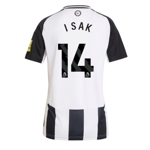 Fotballdrakt Dame Newcastle United Alexander Isak #14 Hjemmedrakt 2024-25 Kortermet